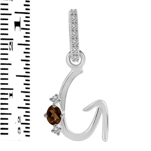 smoky-white-topaz-alphabet-g-pendant-smy-rda-33
