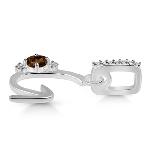 smoky-white-topaz-alphabet-g-pendant-smy-rda-33
