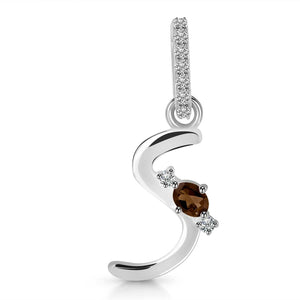 smoky-white-topaz-alphabet-s-pendant-smy-rda-45