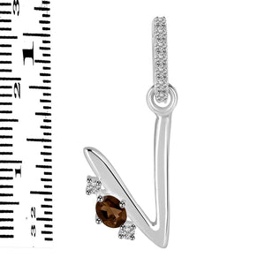 smoky-white-topaz-alphabet-v-pendant-smy-rda-48