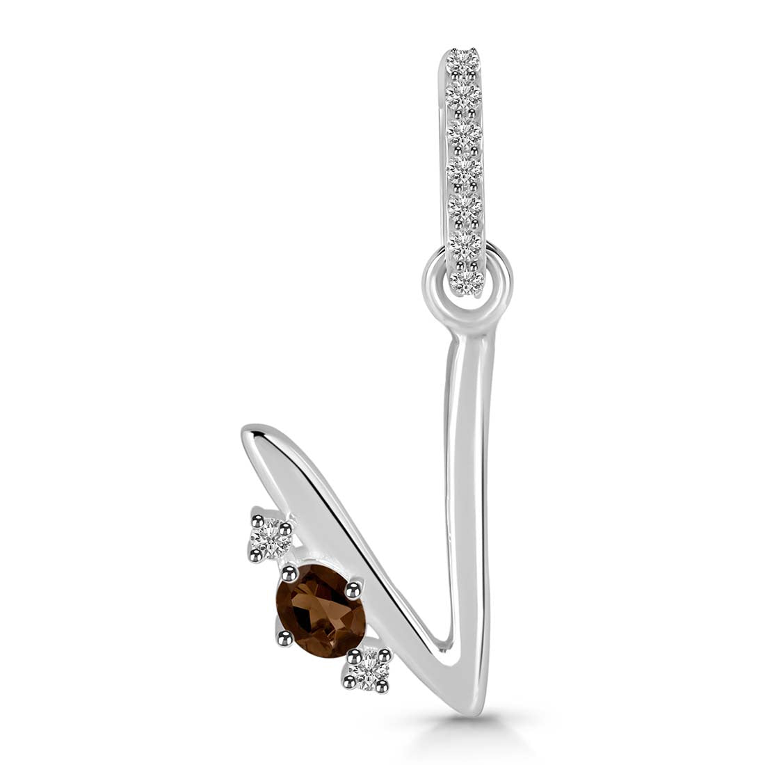 smoky-white-topaz-alphabet-v-pendant-smy-rda-48