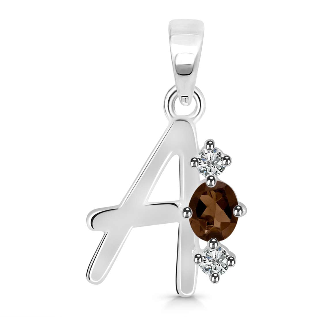 smoky-white-topaz-alphabet-a-pendant-smy-rda-53