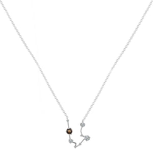 aquarius-zodiac-star-constellation-smoky-white-topaz-necklace-smy-rdn-487