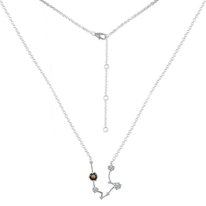 aquarius-zodiac-star-constellation-smoky-white-topaz-necklace-smy-rdn-487
