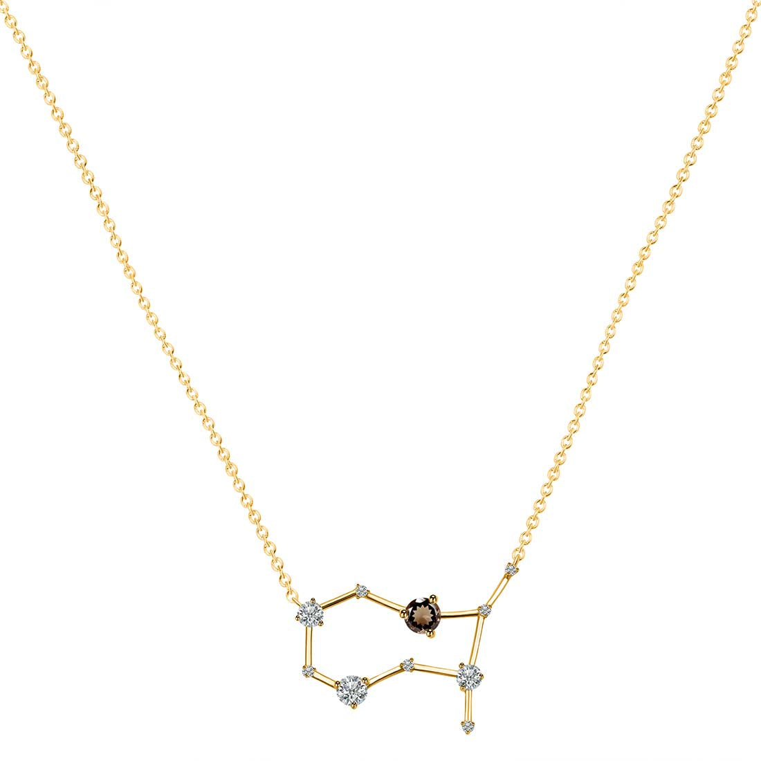 gemini-zodiac-star-constellation-smoky-white-topaz-necklace-smy-rdn-490