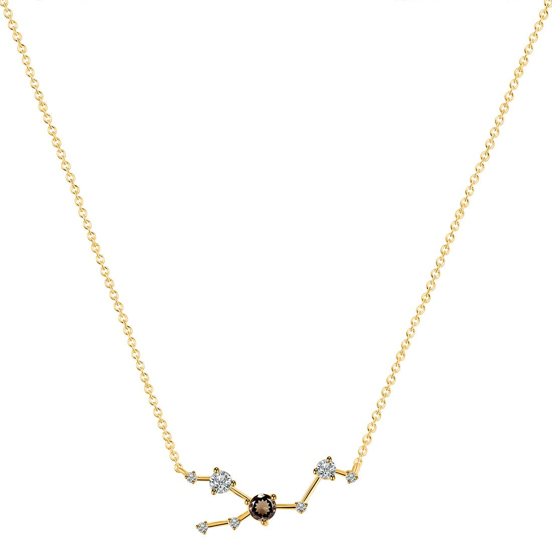 taurus-zodiac-star-constellation-smoky-white-topaz-necklace-smy-rdn-492