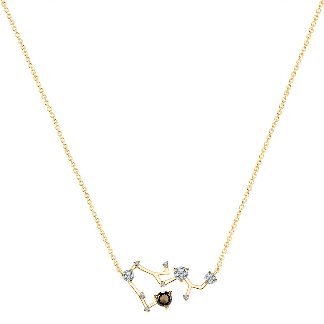 sagittarius-zodiac-star-constellation-smoky-white-topaz-necklace-smy-rdn-496