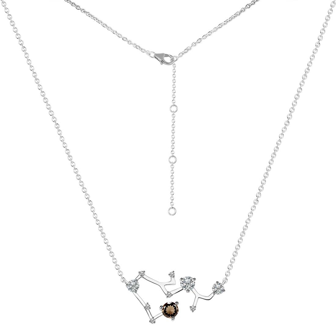 sagittarius-zodiac-star-constellation-smoky-white-topaz-necklace-smy-rdn-496