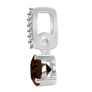 smoky-white-topaz-pendant-smy-rdp-549-cz-loop