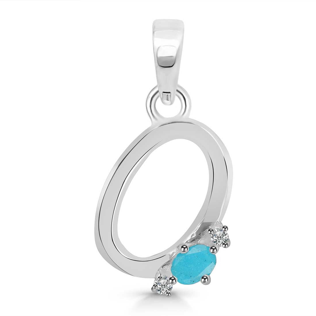 turquoise-white-topaz-alphabet-o-pendant-trq-rda-15