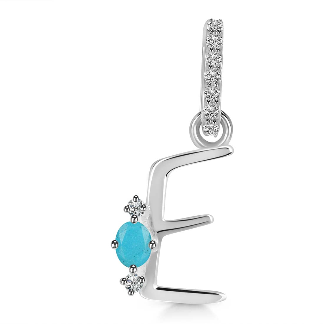 turquoise-white-topaz-alphabet-e-pendant-trq-rda-31