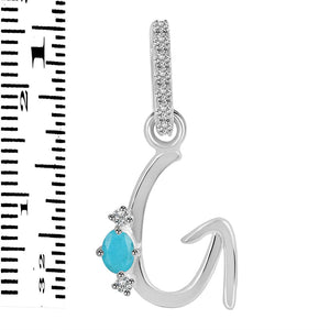 turquoise-white-topaz-alphabet-g-pendant-trq-rda-33