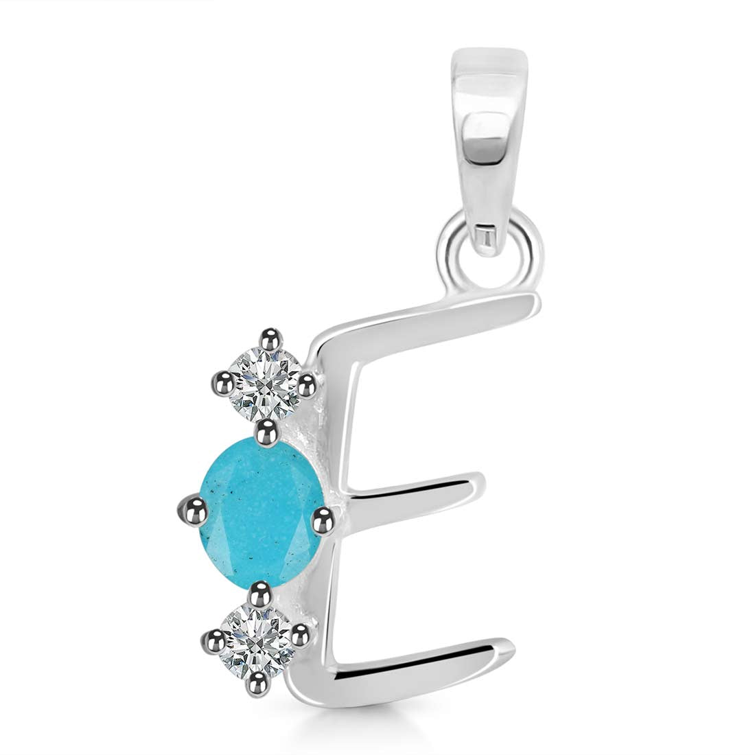 turquoise-white-topaz-alphabet-e-pendant-trq-rda-57