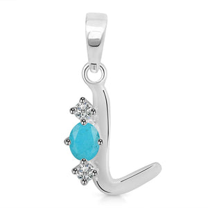 turquoise-white-topaz-alphabet-l-pendant-trq-rda-64