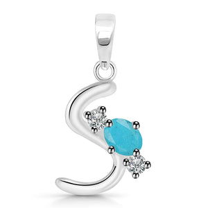 turquoise-white-topaz-alphabet-s-pendant-trq-rda-71
