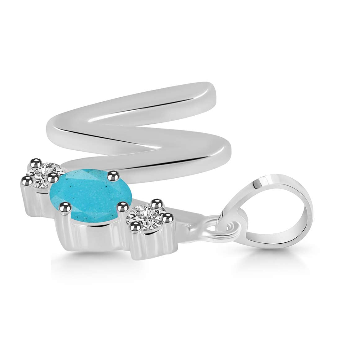 turquoise-white-topaz-alphabet-w-pendant-trq-rda-75