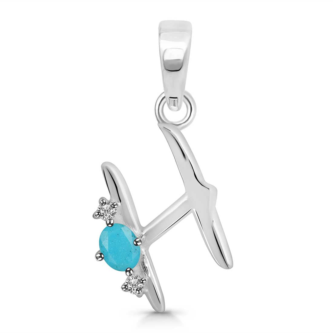 turquoise-white-topaz-alphabet-h-pendant-trq-rda-8
