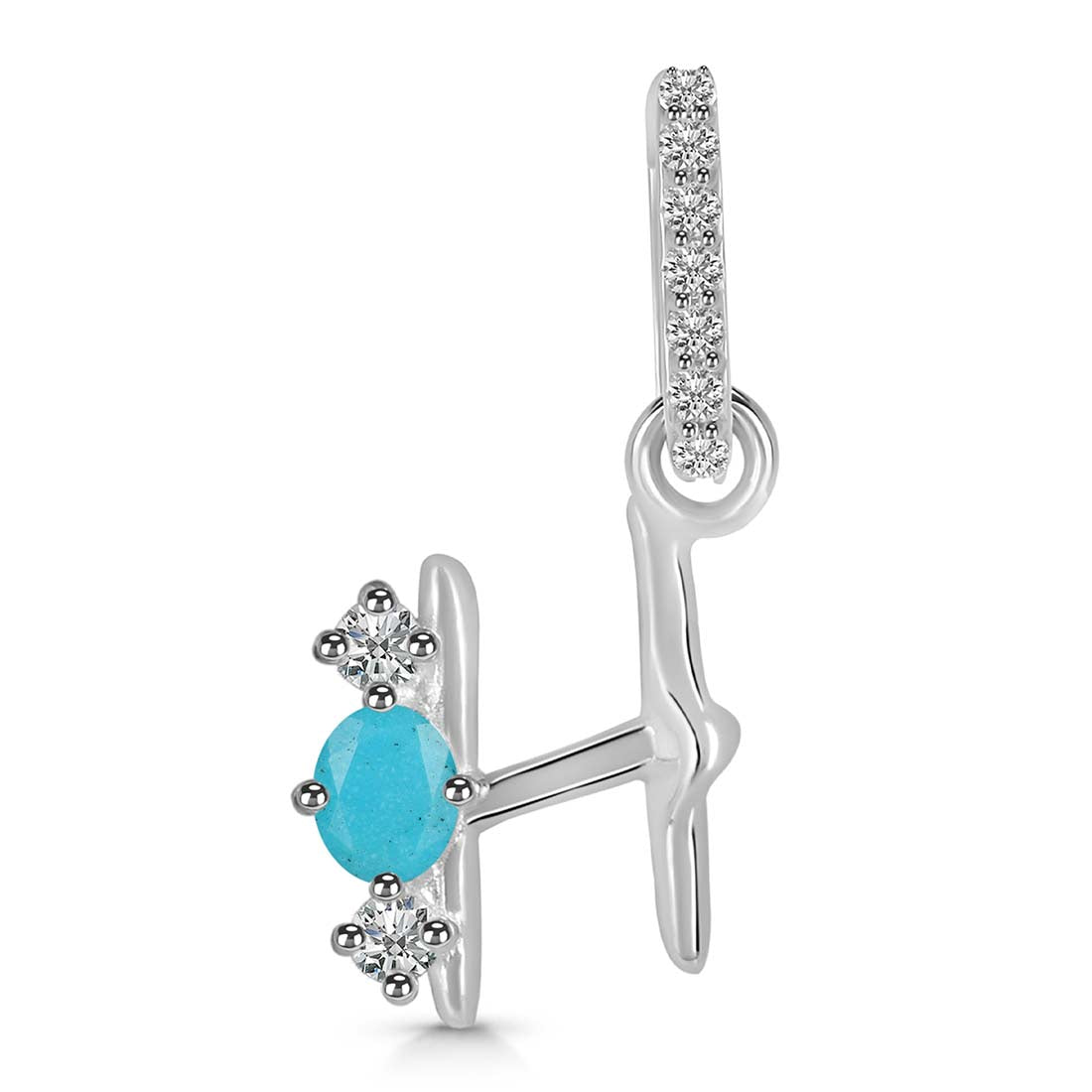 turquoise-white-topaz-alphabet-h-pendant-trq-rda-86