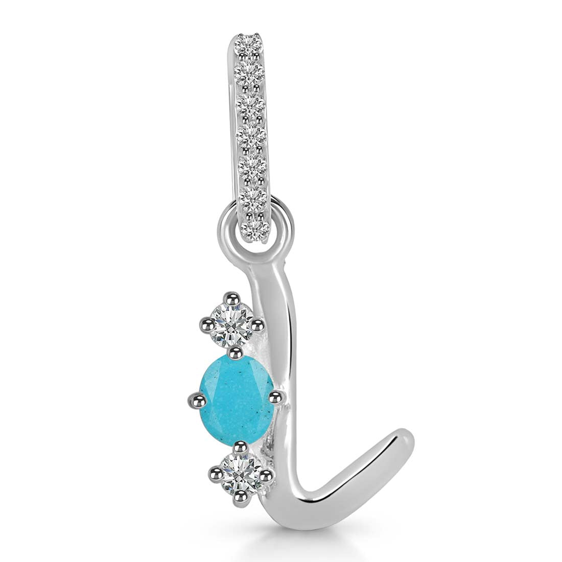 turquoise-white-topaz-alphabet-l-pendant-trq-rda-90