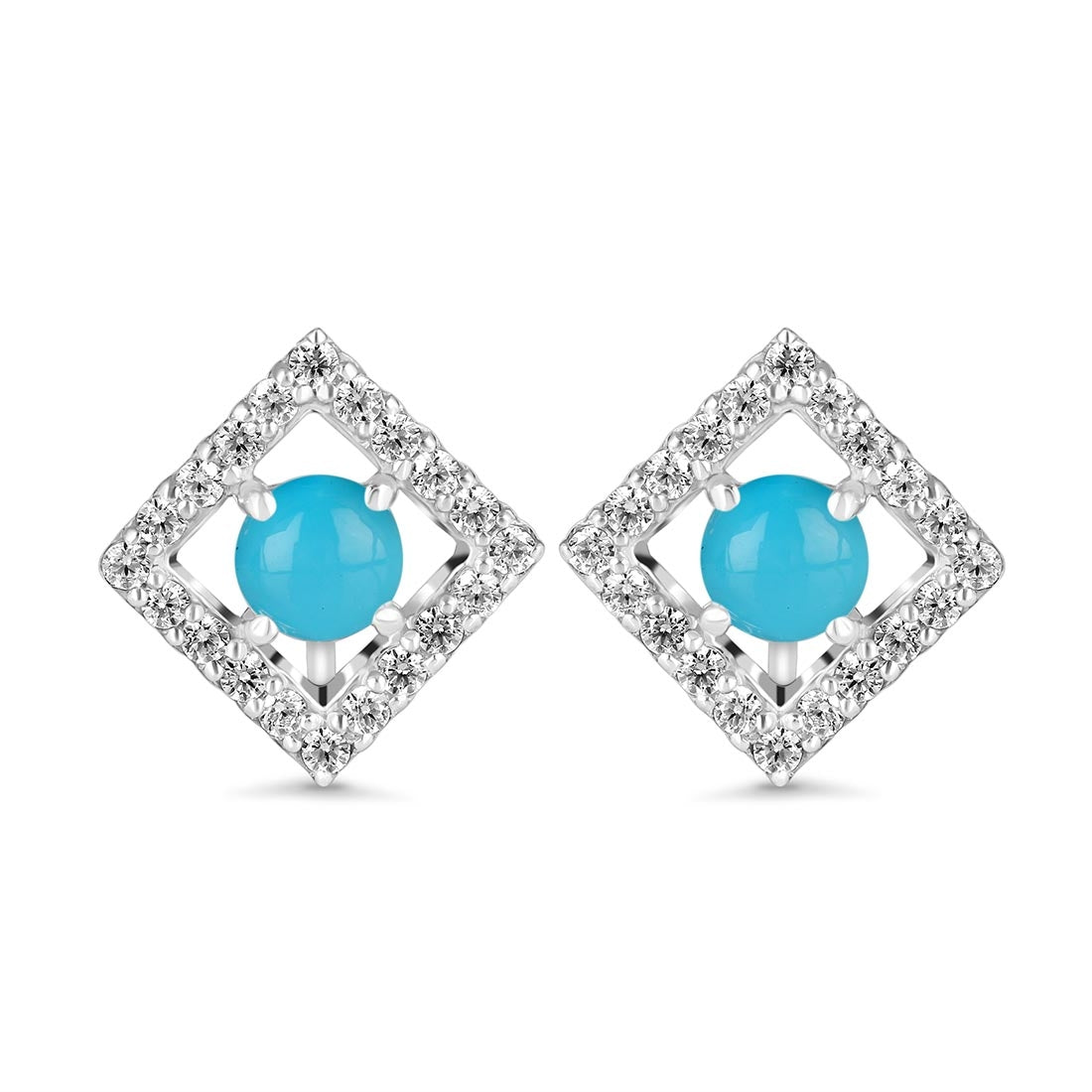 turquoise-white-topaz-stud-earring-trq-rde-847