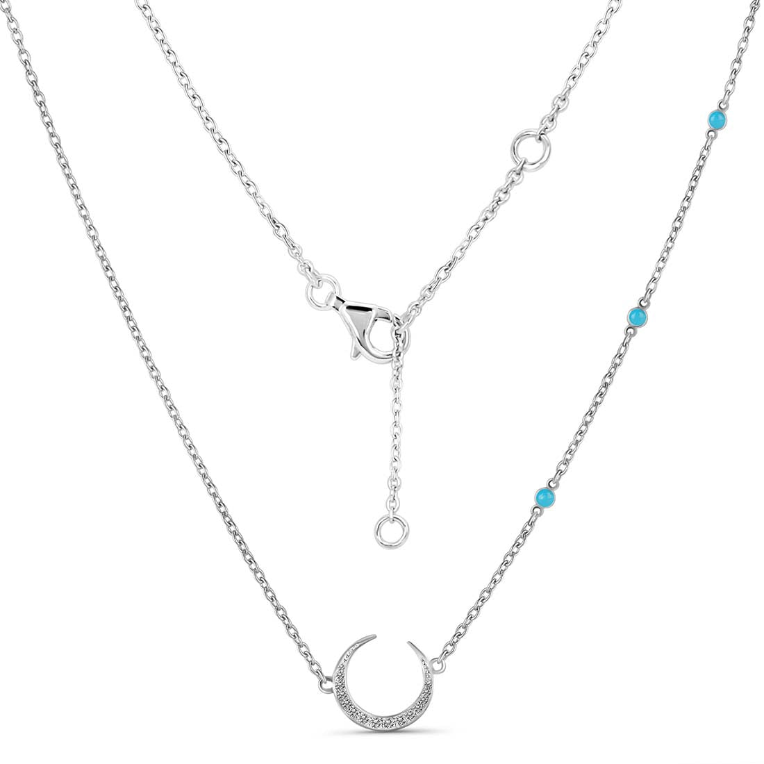 turquoise-white-topaz-necklace-trq-rn-30