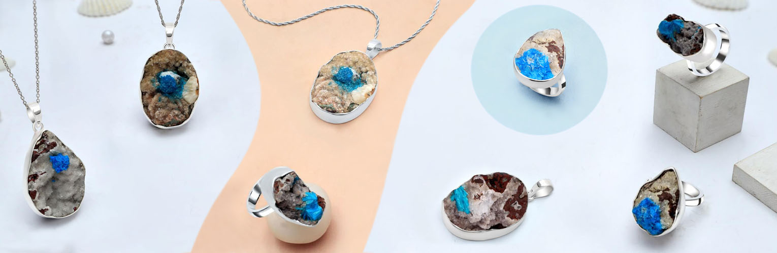 Cavansite jewelry