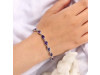 Amethyst Bracelet AMT-RDB-113-CUT.