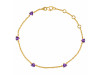 Amethyst Bracelet AMT-RDB-169.