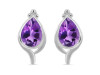 Amethyst Stud Earring AMT-RDE-26.