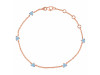 Aquamarine Bracelet AQM-RDB-169.