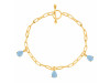 Aquamarine Bracelet AQM-RDB-171.