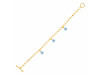 Aquamarine Bracelet AQM-RDB-171.