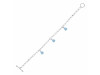 Aquamarine Bracelet AQM-RDB-171.