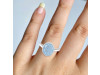 Aquamarine Ring AQM-RDR-1806.