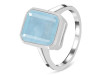 Aquamarine Ring AQM-RDR-1927.