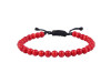 Red Coral Beaded Bracelet BDD-11-121