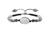 White Jade / Florence Beaded Bracelet BDD-11-128