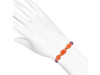 Carnelian / Amethyst Beaded Bracelet BDD-11-151