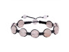 Rose Quartz Beaded Bracelet BDD-11-160
