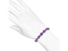 Amethyst / Green Onyx Beaded Bracelet BDD-11-168