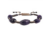 Amethyst Beaded Bracelet BDD-11-172