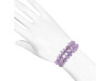 Amethyst / Mookaite Beaded Bracelet BDD-11-174