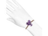 Amethyst Beaded Bracelet BDD-11-176