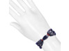 Lapis / Red Coral Beaded Bracelet BDD-11-178