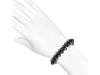 Delrmefia jasper / Black Obsidian Beaded Bracelet BDD-11-181