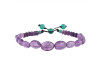 Amethyst / Green Onyx Beaded Bracelet BDD-11-185
