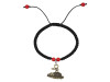Red Coral / Steamboat Charm Beaded Bracelet BDD-11-225