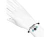 Lava / Turquoise Beaded Bracelet BDD-11-246