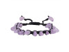 Amethyst Beaded Bracelet BDD-11-249