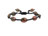 Unakite Beaded Bracelet BDD-11-250